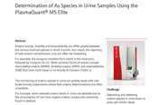 Determination of As Species in Urine Samples Using the PlasmaQuant® MS Elite